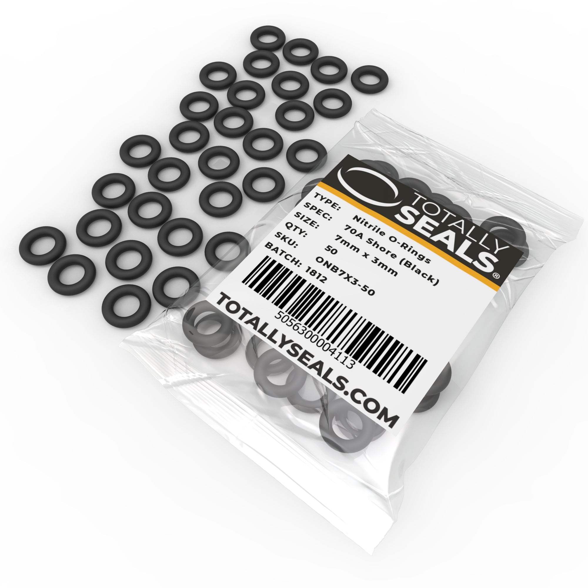uxcell Nitrile Rubber O-Rings 20mm OD 15mm ID 2.5mm Width, Metric Sealing  Gasket, Pack of 50