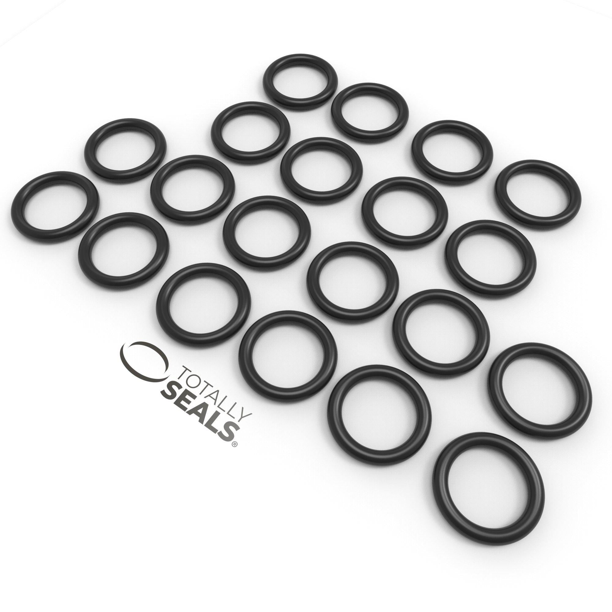 Silicone O-Rings 6mm OD, 4mm Inner Diameter, 1mm Width, Seal Gasket Red  30pcs