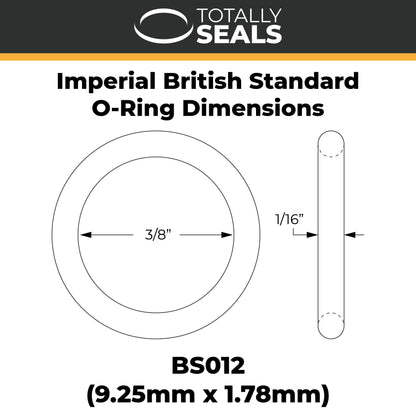 5/16" x 1/16" (BS011) Imperial Nitrile O-Rings - Totally Seals®