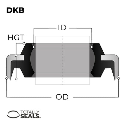 20mm x 32mm x 6/9mm - DKB Dust / Wiper Seal - Totally Seals®