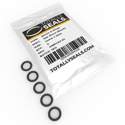 14mm x 3mm (20mm OD) Nitrile O-Rings - Totally Seals®