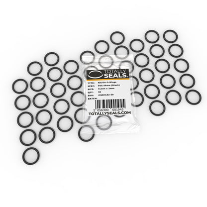 14mm x 2mm (18mm OD) Nitrile O-Rings - Totally Seals®