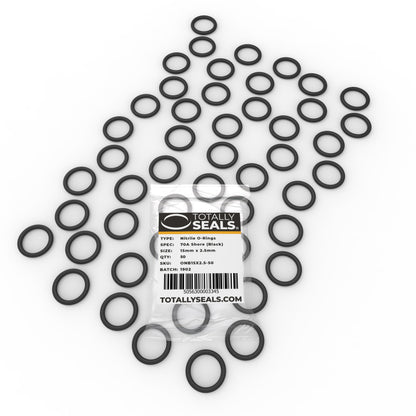 15mm x 2.5mm (20mm OD) Nitrile O-Rings - Totally Seals®