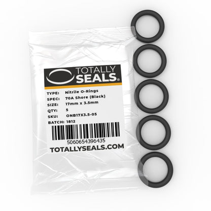 16mm x 3.5mm (23mm OD) Nitrile O-Rings - Totally Seals®