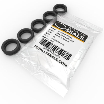 16mm x 3.5mm (23mm OD) Nitrile O-Rings - Totally Seals®