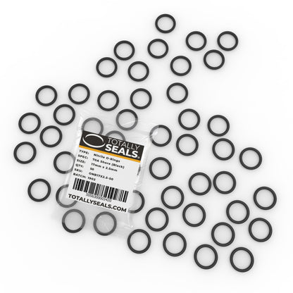 17mm x 2.5mm (22mm OD) Nitrile O-Rings - Totally Seals®