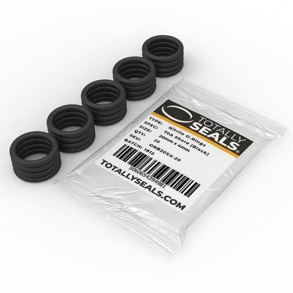 20mm x 4mm (28mm OD) Nitrile O-Rings - Totally Seals®