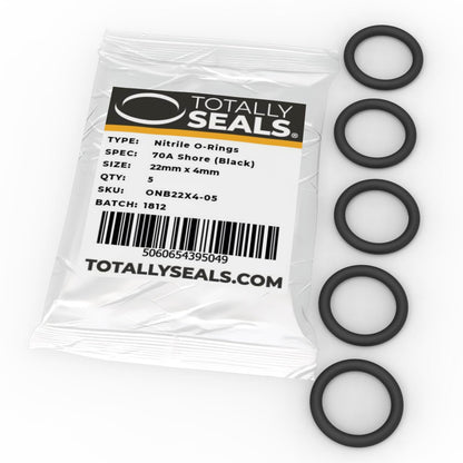 22mm x 4mm (30mm OD) Nitrile O-Rings - Totally Seals®