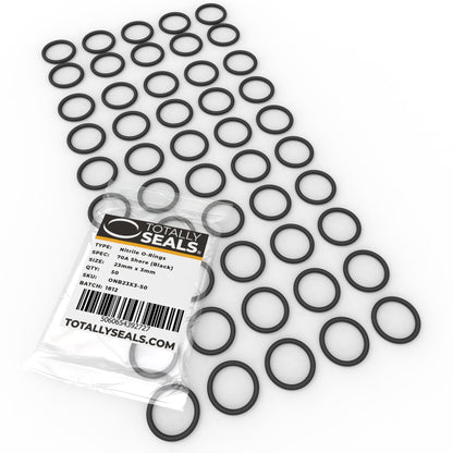 23mm x 3mm (29mm OD) Nitrile O-Rings - Totally Seals®