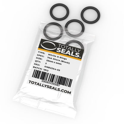 23mm x 4mm (31mm OD) Nitrile O-Rings - Totally Seals®