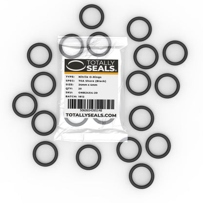 24mm x 4mm (32mm OD) Nitrile O-Rings - Totally Seals®