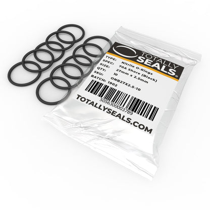 27mm x 2.5mm (32mm OD) Nitrile O-Rings - Totally Seals®