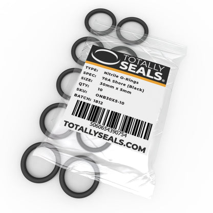 30mm x 5mm (40mm OD) Nitrile O-Rings - Totally Seals®