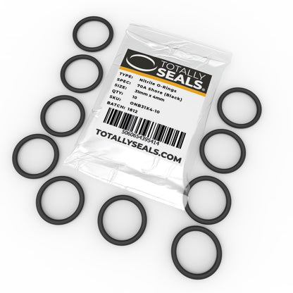 31mm x 4mm (39mm OD) Nitrile O-Rings - Totally Seals®