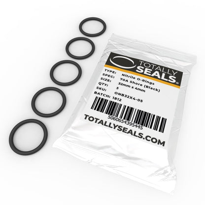 32mm x 4mm (40mm OD) Nitrile O-Rings - Totally Seals®