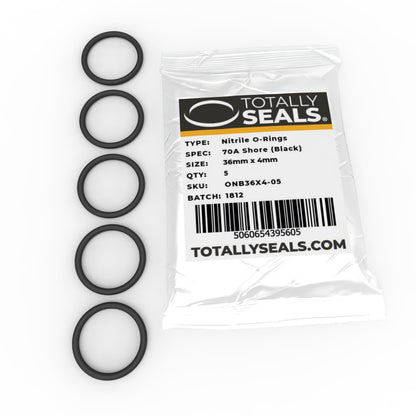 36mm x 4mm (44mm OD) Nitrile O-Rings - Totally Seals®