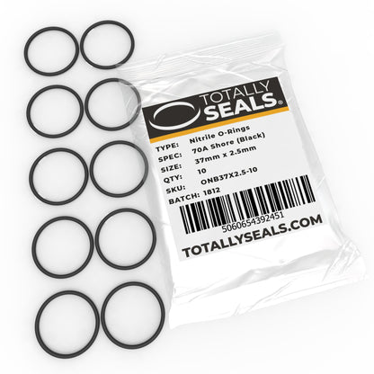 37mm x 2.5mm (42mm OD) Nitrile O-Rings - Totally Seals®