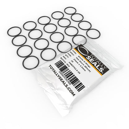 37mm x 2.5mm (42mm OD) Nitrile O-Rings - Totally Seals®