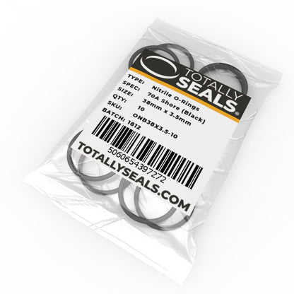 38mm x 3.5mm (45mm OD) Nitrile O-Rings - Totally Seals®