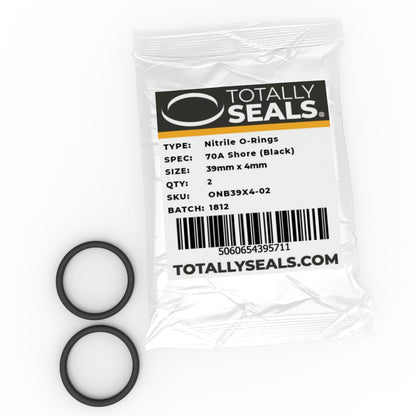 39mm x 4mm (47mm OD) Nitrile O-Rings - Totally Seals®