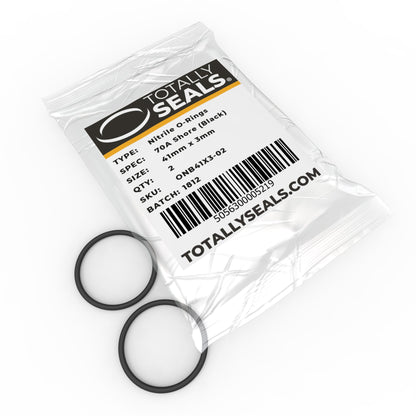 41mm x 3mm (47mm OD) Nitrile O-Rings - Totally Seals®