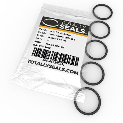 42mm x 4mm (50mm OD) Nitrile O-Rings - Totally Seals®