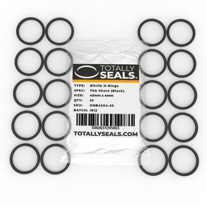 42mm x 4mm (50mm OD) Nitrile O-Rings - Totally Seals®