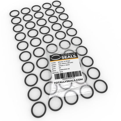 43mm x 5mm (53mm OD) Nitrile O-Rings - Totally Seals®