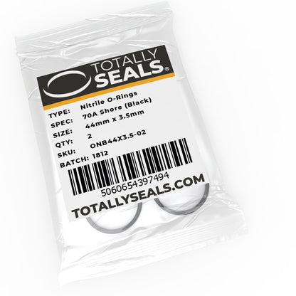 44mm x 3.5mm (51mm OD) Nitrile O-Rings - Totally Seals®