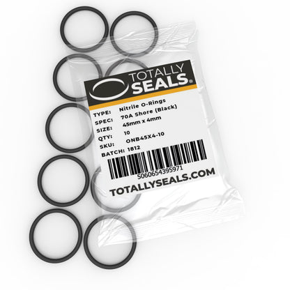 45mm x 4mm (53mm OD) Nitrile O-Rings - Totally Seals®