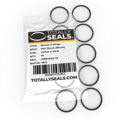 45mm x 3mm (51mm OD) Nitrile O-Rings - Totally Seals®