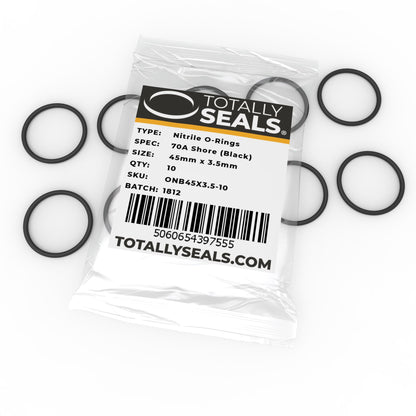 45mm x 3.5mm (52mm OD) Nitrile O-Rings - Totally Seals®