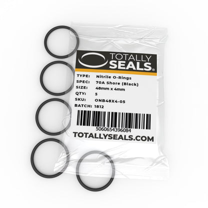 48mm x 4mm (56mm OD) Nitrile O-Rings - Totally Seals®