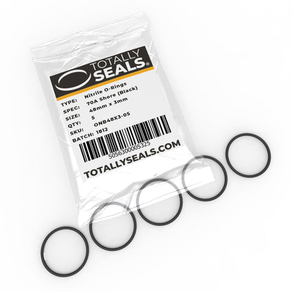 48mm x 3mm (54mm OD) Nitrile O-Rings - Totally Seals®