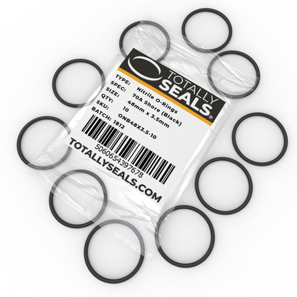 48mm x 3.5mm (55mm OD) Nitrile O-Rings - Totally Seals®