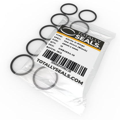 49mm x 4mm (57mm OD) Nitrile O-Rings - Totally Seals®