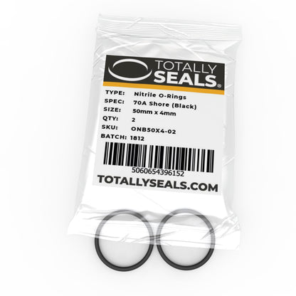 50mm x 4mm (58mm OD) Nitrile O-Rings - Totally Seals®