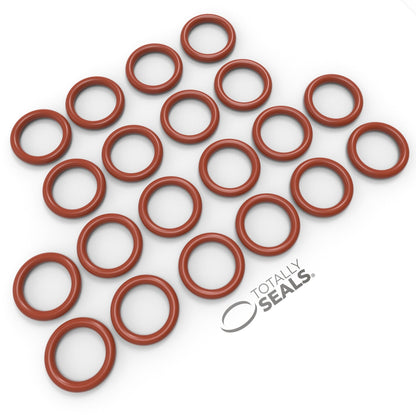 16mm x 2.5mm (21mm OD) Silicone O-Rings - Totally Seals®