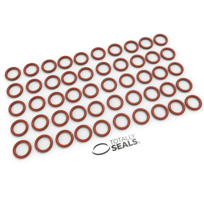 4mm x 2mm (8mm OD) Silicone O-Rings - Totally Seals®