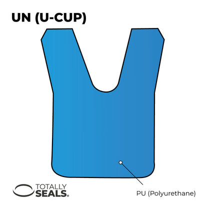 5mm x 11mm x 8mm U-Cup Hydraulic Seal - Totally Seals®